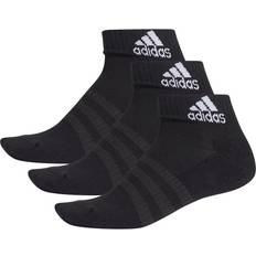 Adidas Bomuld - Dame Tøj adidas Cushioned Ankle Socks 3-pack Unisex - Black
