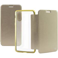 Ksix Gul Mobiltilbehør Ksix Metal Wallet Case for iPhone X/XS