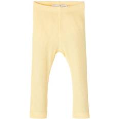Name It Extra Slim Fit Rib Leggings - Yellow/Sunlight (13191337)