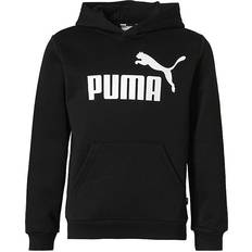 Puma 98 Børnetøj Puma Kid's Essentials Big Logo Hoodie - Black (586965-01)