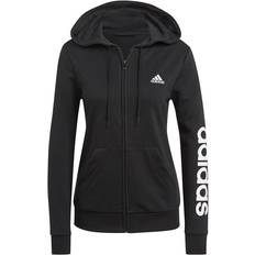 Adidas 16 Sweatere adidas Essentials Logo Full-Zip Hoodie - Black/White