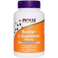 NOW Acetyl-L-Carnitine 500mg 100 stk