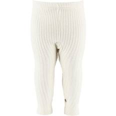 50 - Hvid - Leggings Bukser Joha Rib Knit Leggings- Off White (26590-917-69)