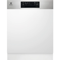 Electrolux 60 cm - Halvt integrerede Opvaskemaskiner Electrolux EEM69300IX Rustfrit stål