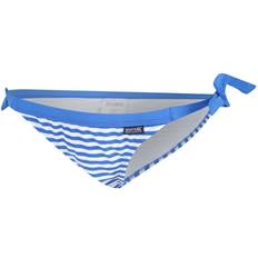 14 - Blå Bikinitrusser Regatta Flavia String Bikini Bottoms - Strong Blue Stripe