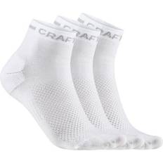 Craft Sportswear Herre Undertøj Craft Sportswear Core Dry Shaftless 3-pack Socks Men - White