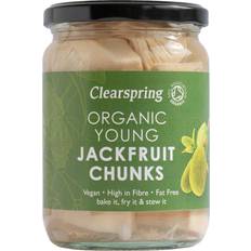 Clearspring Tørrede frugter & Bær Clearspring Økologisk Jackfrugt i Glas 500g