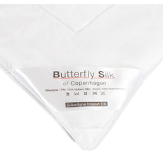 Butterfly Silk Summer Silk Silkedyne Hvid (200x140cm)