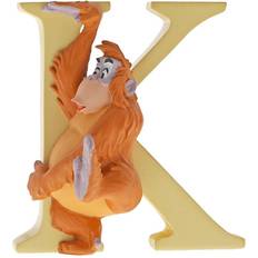 Disney Trælegetøj Figurer Disney Alphabet Letter K King Louie 7cm