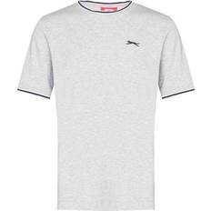 Slazenger XS T-shirts & Toppe Slazenger Tipped T-shirt - Grey Marl