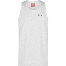 Slazenger Herre Veste Slazenger Muscle Vest - Grey Marl