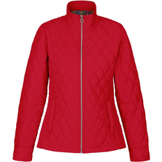 28 - XL Overtøj Regatta Women's Charna Insulated Diamond Quilted Jacket - True Red
