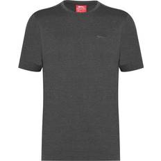 Slazenger XS T-shirts & Toppe Slazenger Plain T-shirt - Charcoal Marl