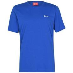 Slazenger Blå T-shirts & Toppe Slazenger Plain T-shirt - Royal Blue