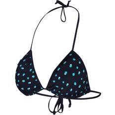 32 - Dame - Prikkede Bikinier Regatta Aceana String Bikini Top - Navy Dot Print