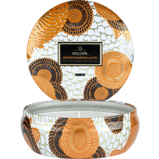 Voluspa Orange Duftlys Voluspa Spiced Pumpkin Latte 3 Wick Tin Duftlys 340g