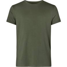 Herre - Viskose T-shirts Resteröds Bamboo Crew Neck T-shirt - Army