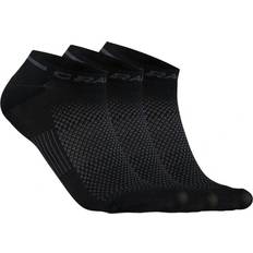Genanvendt materiale - Herre Undertøj Craft Sportswear Core Dry Shaftless 3-pack Socks - Black