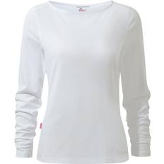 Craghoppers Dame T-shirts Craghoppers NosiLife Erin Long Sleeved Top - Optic White