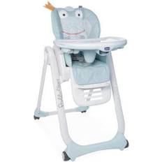 Chicco Hvid Bære & Sidde Chicco Polly 2 Start Froggy High Chair