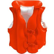 Orange Svømning Intex Deluxe Inflatable Vest JR