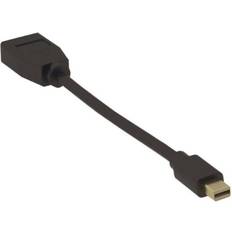 DisplayPort-kabler - Kobber MicroConnect DisplayPort-DisplayPort Mini M-F 0.2m