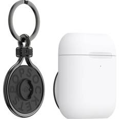 Popsockets Grå Mobiltilbehør Popsockets PopGrip AirPods Holder with Keychain