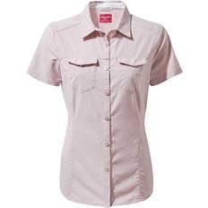 Craghoppers Dame Skjorter Craghoppers W Nosilife Adventure II Short Sleeves Shirt - Brushd Lilac