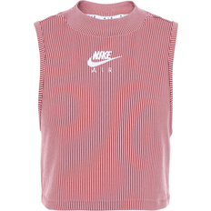 Høj krave - Pink Toppe Nike Women's Air Crop Tank - Pink Glaze/White