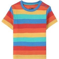 Frugi Børnetøj Frugi Favourite T-shirt - Rainbow Stripe