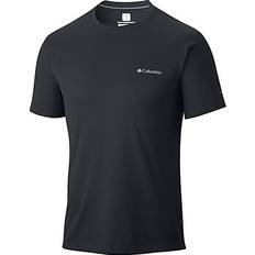 Columbia Herre - M - Polyester T-shirts Columbia Zero Rules Short Sleeve T-shirt Men - Black