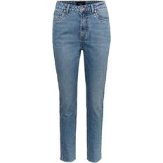 Vero Moda Brenda High Waist Straight Jeans - Light Blue Denim