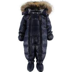 Ver De Terre Flyverdragter Børnetøj Ver De Terre Flight Suit with Fur - Navy