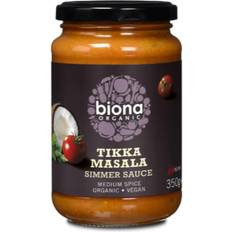 Ingefær Saucer Biona Organic Tikka Masala Simmer Sauce 350g