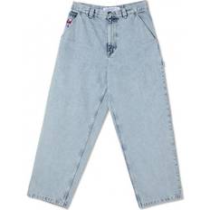 Herre - L Jeans Polar Skate Co. Big Boy Jeans - Light Blue