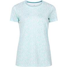 26 - Blå T-shirts Regatta Women's Fingal Edition T-Shirt - Cool Aqua Floral