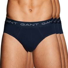 Gant Briefs Underbukser Gant Cotton Stretch Briefs 3-pack - Navy Blue