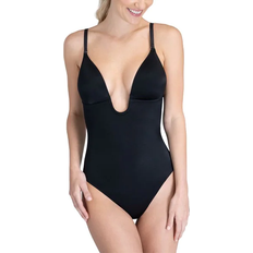 Spanx 60 Tøj Spanx Suit Your Fancy Plunge Low-Back Thong Bodysuit - Very Black