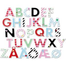 Billig Magnetiske symboler Micki A Letters & Stickers with Different Pattern