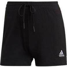 Adidas Bomuld - Dame Shorts adidas Essentials Slim 3-Stripes Shorts Women - Black/White