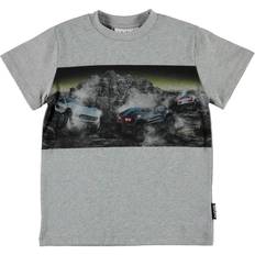 Molo Grå T-shirts Molo Road - Terrain Drive (1W21A206 7549)