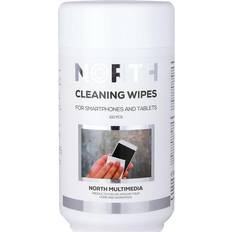 Toilet- & Husholdningspapir North Cleaning Wipes for Mobile & Tablet 100 Pcs.