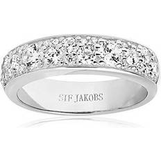 Sif Jakobs Novara Uno Ring - Silver/White