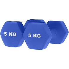 8 kg Træningsudstyr ASG Neoprene Håndvægte Sæt 5kg