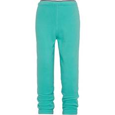 Turkis Fleecebukser Børnetøj Didriksons Monte Kid's Pants - Peacock Green (504155-303)