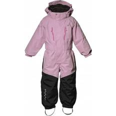 Pink - Varmt foret Flyverdragter Isbjörn of Sweden Kid's Penguin Snowsuit - Frost Pink (4700)