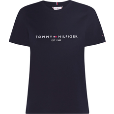 36 - 3XL - Dame T-shirts & Toppe Tommy Hilfiger Heritage Hilfiger Cnk Tee - Desert Sky