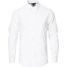 Emporio Armani Skjorter Emporio Armani Stretch Nylon Blend Shirt - White