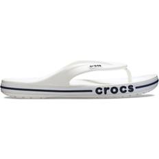 Crocs Unisex Klipklappere Crocs Bayaband Flip - White/Navy