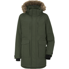 Didriksons Madi Boy's Parka - Deep Green (503932-300)